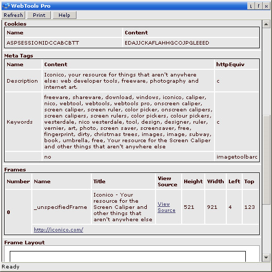 HTML Compatibility Software Screenshot