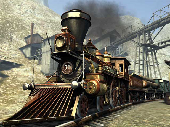 Western Railway 3D Screensaver Screenshot