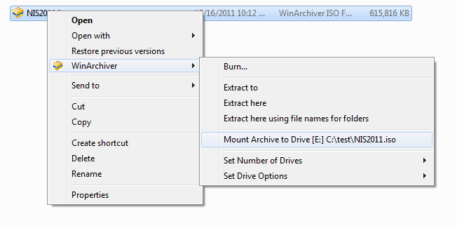 Compression and Extraction Software, WinArchiver Pro Screenshot