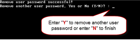 Password Manager Software, Windows Password Recovery Screenshot