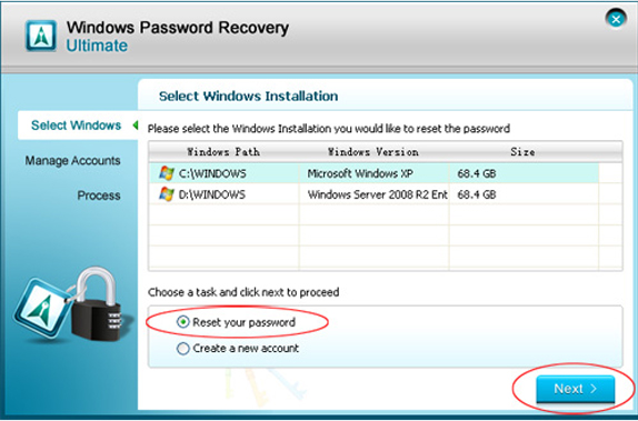 Security Software, Password Manager Software Screenshot