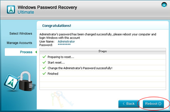 Windows Password Recovery Ultimate Screenshot 8