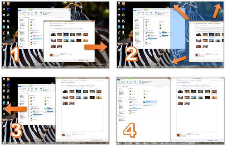 Desktop Space Software, WindowSpace Screenshot