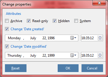 Files and Folders Software Screenshot