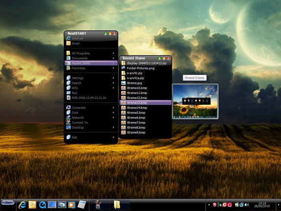 Desktop Customization Software, Desktop Enhancements Software Screenshot