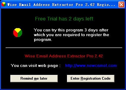 email address extractor pro registrtion number