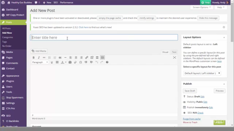 Wordpress for Beginners, Development Software Screenshot
