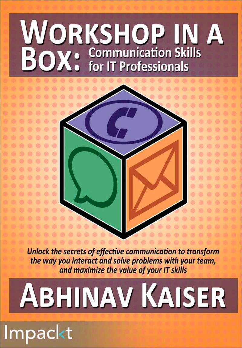 Workshop in a Box: Communication Skills for IT Professionals (Valued at $19.99) Screenshot