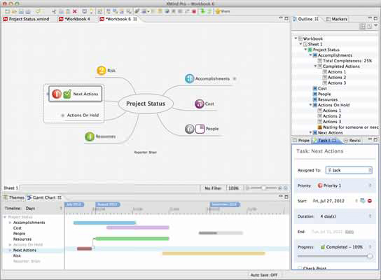 XMind Pro 2013, Productivity Software Screenshot