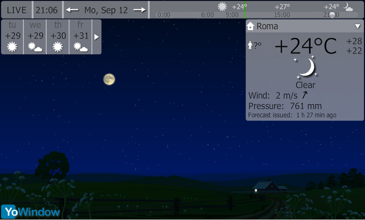 yowindow, Other Utilities Software Screenshot