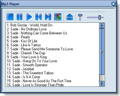 Audio Software, MP3 Recording Software Screenshot